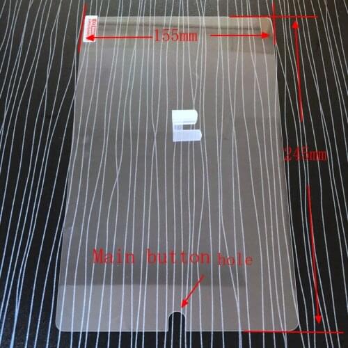 9H Tempered Glass film Guard LCD Protector for 10.1'' Tablet Lonwalk k800 Surface Hardness Explosion-proof Film