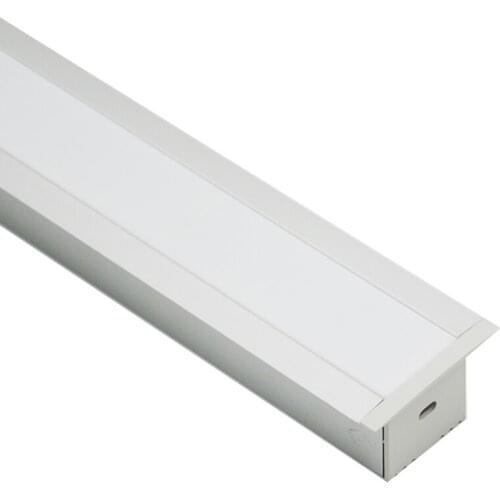 Large 35*35mm Joint Recessed Alloy Aluminum Profile Applicable For Flexible Led Strip for Ceiling Lighting Wall Lighting