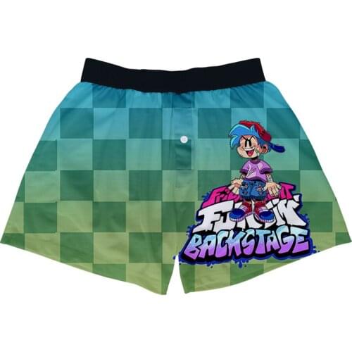 BSLNXNMA Friday Night Funkin 3D Panties Mens Underwear Boxers Breathable Man Boxer Underpants Comfortable Shorts