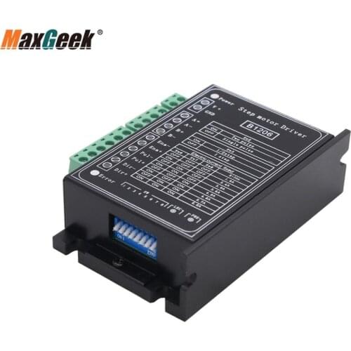 Maxgeek B1206 Stepper Half Step Driver 2-phase Stepper Motor Driver Supply Voltage 120V 6A