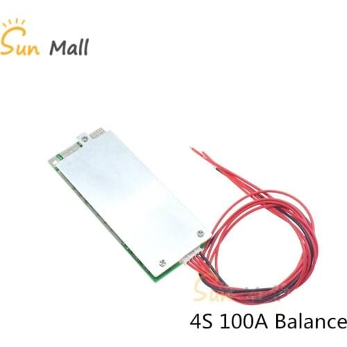 4S 100A 12V Protection Board With Balanced BMS Lithium Iiron Phosphate 3.2V UPS inverter energy storage