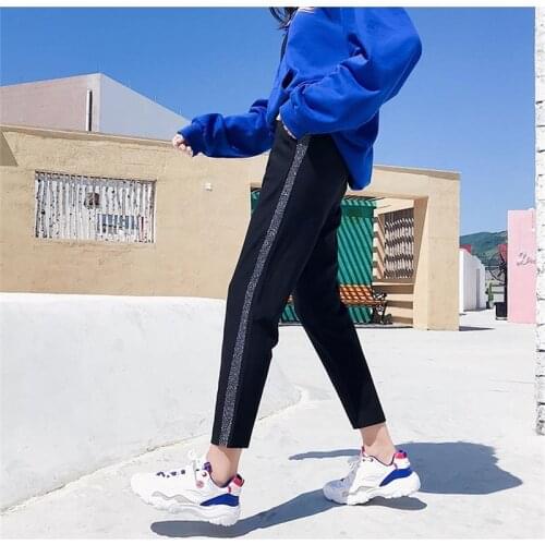 Kokopiecoco Women's Trousers Harem Pants