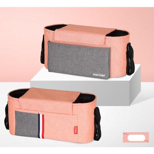 Insular Baby Stroller Bag Nappy Diaper Bag Carriage Hanging Basket Storage Organizer Stroller Accessories Mommy Changing Bags
