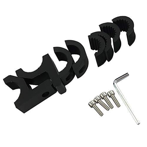 Universal LED Fog Driving Light Spotlight Mounting Bracket Offroad ATV Car Roll Cage Tube Bull Bar Clamp Bracket