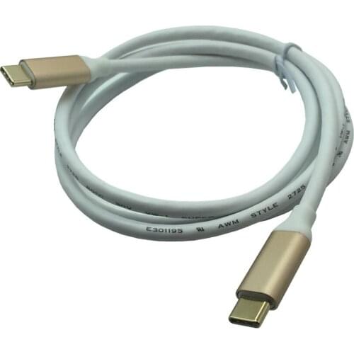 USB 3.1 Type C Male to Male Extension Cable PVC Wire Extending Connector M/M Cord Type Data Cable USB-C Connector 1M