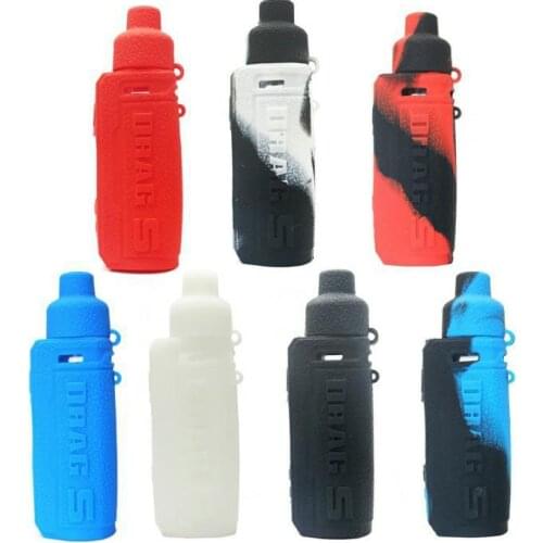 Protective drag s silicone case Rubber Sleeve sticker Skin Shield leather Wrap Texture Cover drag s silicon case