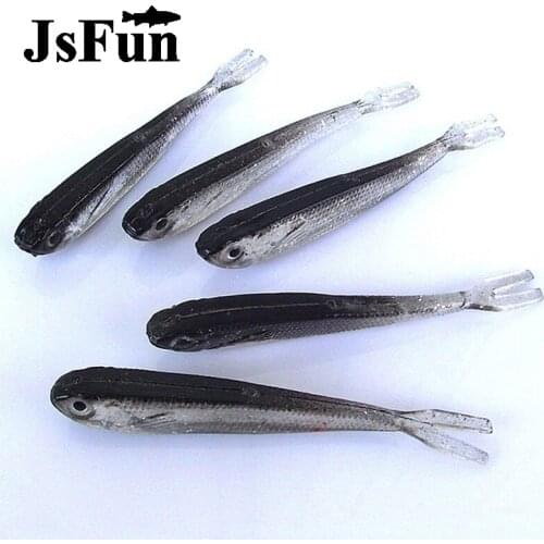 10/20 PCS Artificial Pesca Soft Fishing Lure Set Bionic Fishy Smell Fish Bait Tackle Artificial Lures Iscas 7cm 2g X092