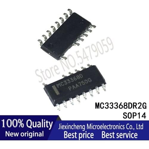 10PCS MC33368DR2G MC33368D MC33368DG SOP14 New original