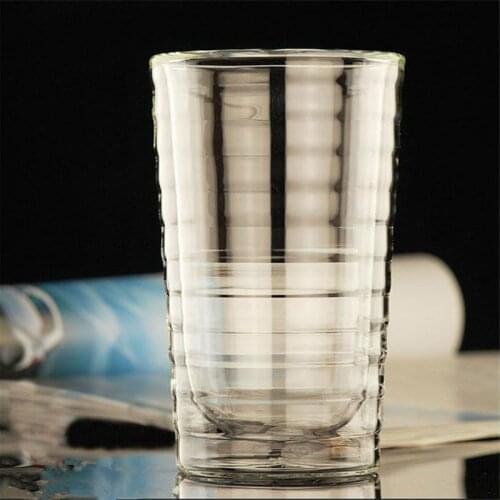 150/350ml Transparent Heat Resistant Double Wall Glass Coffee/Tea Cups And Mugs Travel Mugs With The Mugs Drinking Shot Glasses