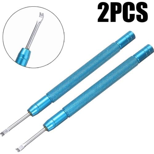 2Pcs/pack Watch Hand Remover Puller Watch Needle Removal Lifting Tool Watchmakers Repair Precision Tool Supplies Wholesale