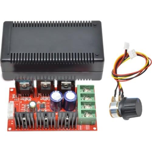 2000W 40A 9-50V Adjustable PWM DC Motor Speed Controller HHO RC Car Fan Speed Regulator