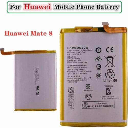 4000mAh Mate 8 Battery HB396693ECW For Huawei Mate 8 NXT-AL10 NXT-TL00 NXT-CL00 NXT-DL00 NXT-L09 NXT-L29 mate8 Batteries