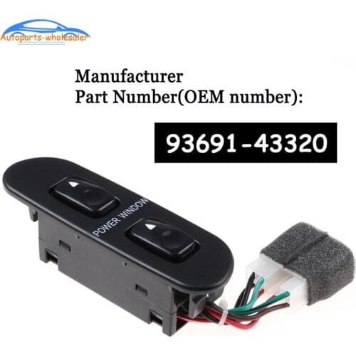 Car For Hyundai H-100 Van 1993-2004 High Quality Power Window Switch 93691-43320 9369143320 Auto Parts