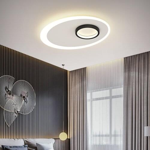 White/Gold Indoor Chandelier Lamps Simple Style Round Shape European Home Decoration For Living Room Bedroom Study Kitchen