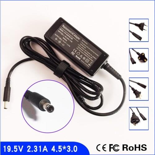 19.5V 2.31A Laptop Ac Adapter Power SUPPLY + Cord for Dell XPS 12 / 12-L221X / 12D XPSD12-6067ALU XPSD12-5335CRBFB