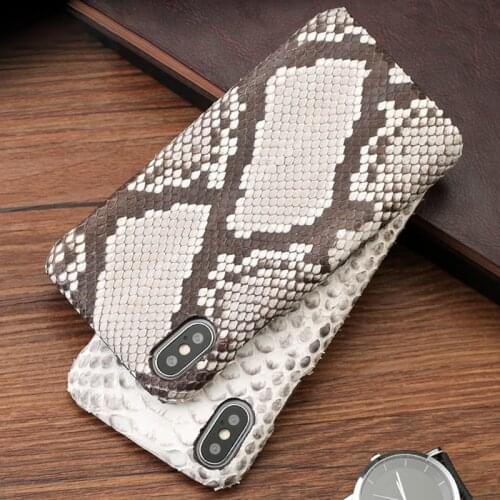Luxury Snake skin Phone Case For iPhone 7 8 11 Plus Case For iphone X Xr Xs Max Python Skin Back Cover For 6 6s 6p 7p 8p case