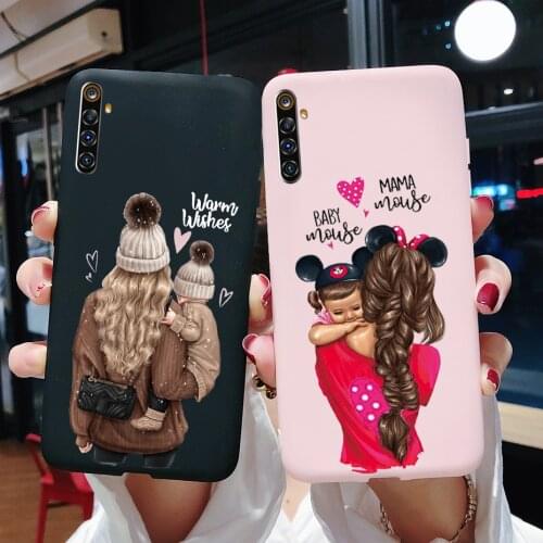 Case For OPPO Realme 5 5i 5s 5 Pro 6 6i 6 Pro 7 7 Pro Fashion Girls Painting Soft TPU Silicone Back Cover For Realme 6 Pro Cases