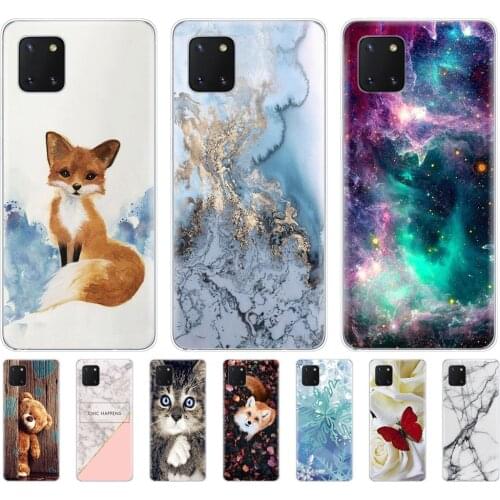 Case For Samsung Galaxy Note 10 Lite case Cove soft silicon TPU Funda For Samsung Note 10 Lite n770 6.7inch coque Protective