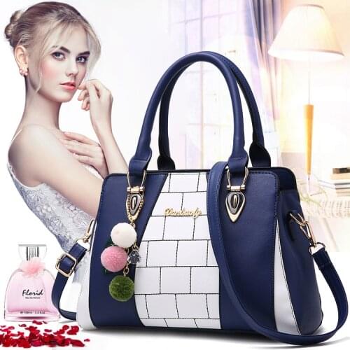 Designer Handbags High Quality Fashion Tote Bag Ladies PU Leather Fashion Messenger Bags Female Casual Shoulder Bag Sac A Main