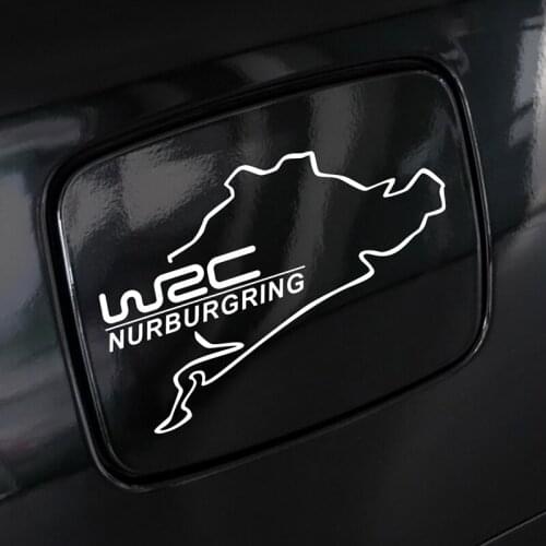 Car Fuel Tank Cap WRC Sticker For Audi A3 A4 B8 B6 B7 Ford Focus 2 3 1 BMW E46 E90 E60 E39 F30 Toyota Opel Astra Peugeot Renault