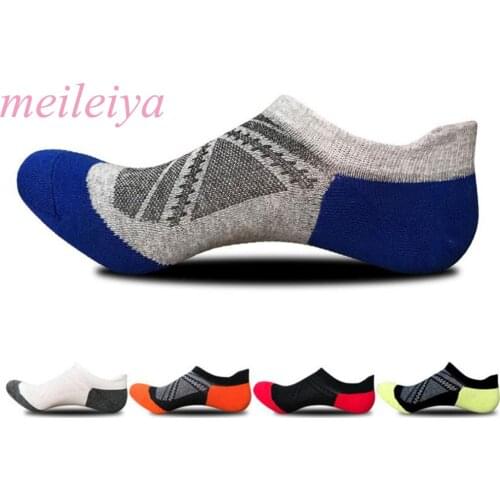 MEI LEI YA 5 Pairs/Bag New High Quality Mens Cotton Socks Mens Socks Breathable Reticulated Casual Socks Boat Socks 5 Color
