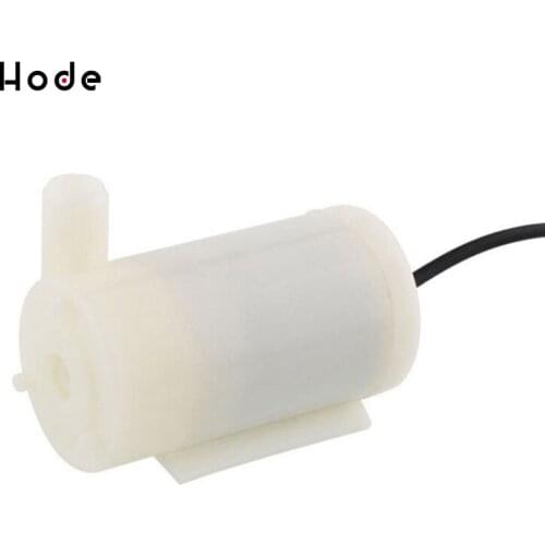 Mini Micro Submersible and Amphibious Water Pump DC 3-6V Low Noise Brushless Motor Pump120L/H