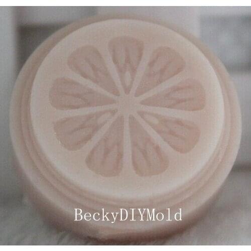 Wholesale!!!1pcs Small Orange (zx1712) Silicone Handmade Soap Mold Crafts DIY Mold