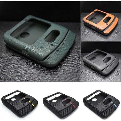 Luxury Original Genuine Vegan Leather Case for Motorola Razr All-inclusive Protective Carbon Fiber Cover for Moto Razr 5G Case