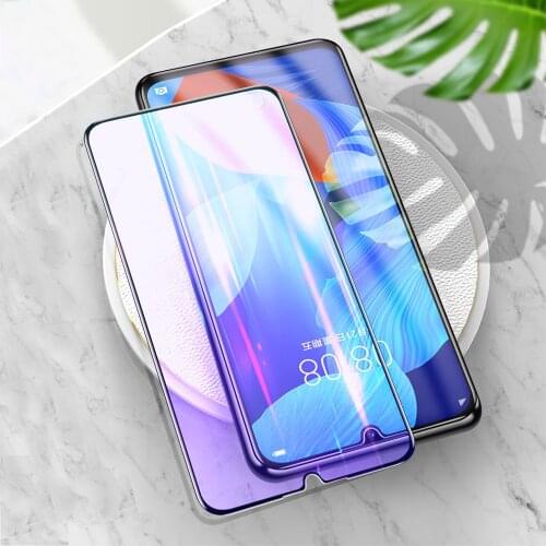 Tempered Glass Film For Huawei Honor 30 30S 20 9A 9X 8S 8A 8X P40 P30 Lite Y5 Y6 Y5P Y6P Y6S Y8S Y8P Full Cover Screen Protector