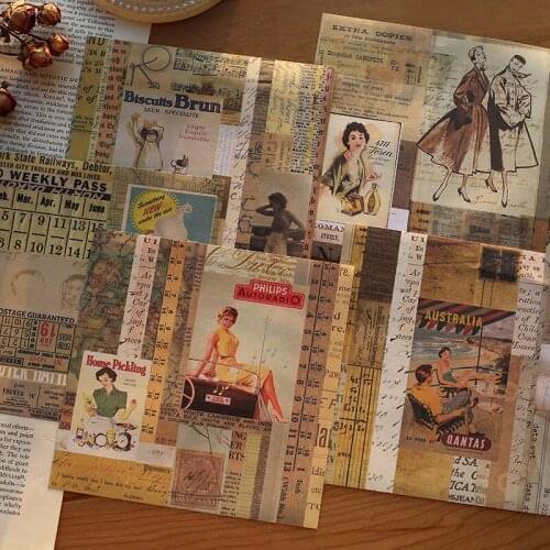 12set/1lot Kawaii Stationery Stickers Diary Reappeared yesterday Decorative Mobile Stickers Scrapbooking DIY Craft Stickers