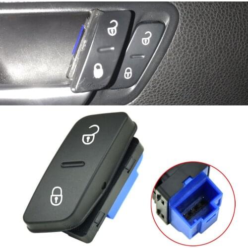 For Volkswagen Jetta Golf 5 MK5 Passat CC Tiguan Car Central Locking Safety Switch Door Lock Button 1K0 962 125 B 1K0962125B