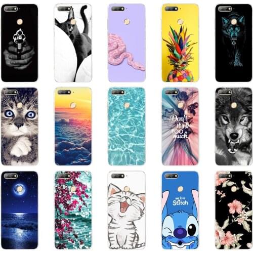 P For Huawei Honor 7A pro 5.7"inch AUM-L29 Case Soft Silicon TPU Phone Back cover 360 Protective Case For Huawei Honor7A pro