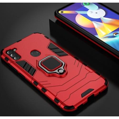 For Samsung Galaxy A11 Case Shockproof Armor Ring Holder Phone Case For Samsung A11 A 11 A115 SM-A115F 6.4 inch Coque Funda