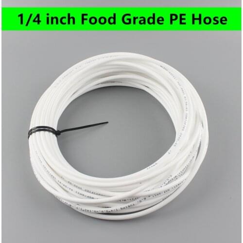 2M/5M Osmosis High Quality Food Grade PE Flexible Hose 1/4 Inch Tube For RO Water Purifier Filter System Aquarium Reverse Pipe