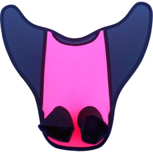 Mermaid Fins Childrens One-Piece Fins Diving Swimming Training Swimming One-Piece Fins Diving Size Adjustable Equipment U