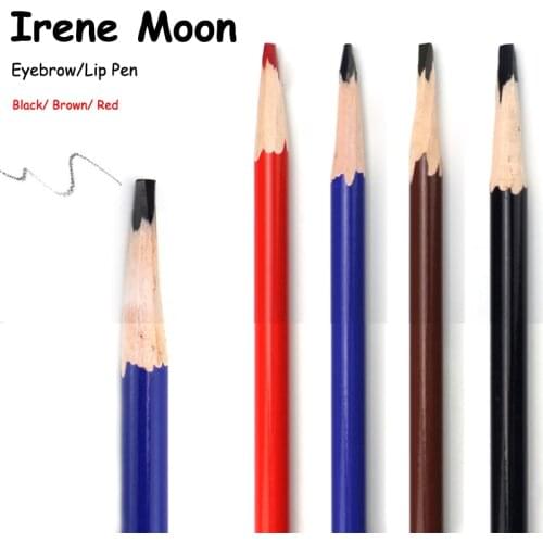 Microblading Eyebrow Pencil Waterproof Eyebrow Pen Anti-Sweat/Numb Microblading Lip PenShaping Positioning Permanent Makeup