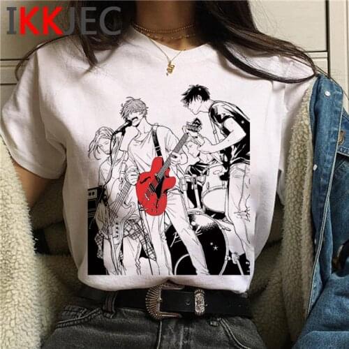 Given T Shirt Anime Sleeve Yaoi Bl Given Given Yaoi Given Anime T-shirt Given Manga Music Mafuyu Tshirt Men Harajuku Tees Male