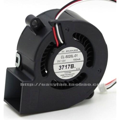 NEW FOR TOSHIBA CL-5020L-01 5020 12V 150MA Projector turbine turbo Blower cooling fan