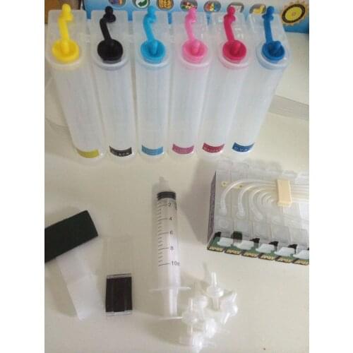 Empty Continuous Ink System CISS for EPSON 1400 1430 1500W P50 PX650 PX660 printer parts