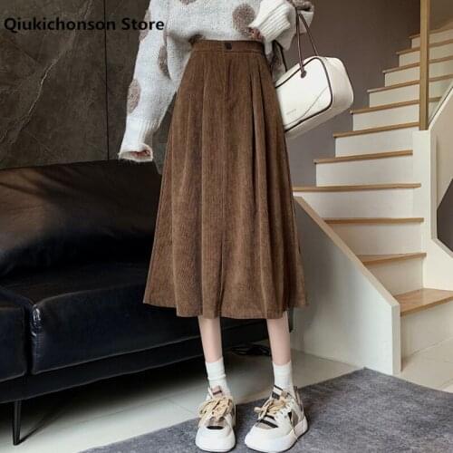 Qiukichonson High Waist Skirts For Women