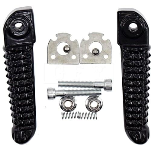 R1 For Yamaha YZFR6 2003 2004 2005 2006 - 2012 YZF R1 R6 YZF R1 2002 - 2011 Motorcycle Front Rear Footrests Foot pegs