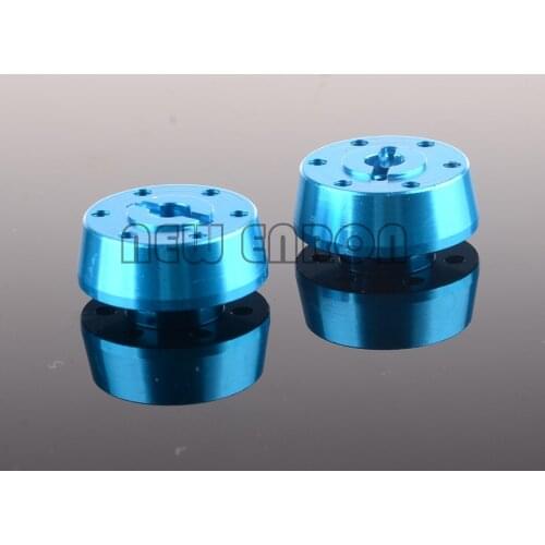 RC AX31266 2Pc 1:10 Aluminum 2.2" INCH Front Wheel Hex 14MM For RC Crawler Car Part 1/10 Rock Electric Axial Racing Yeti AX90026