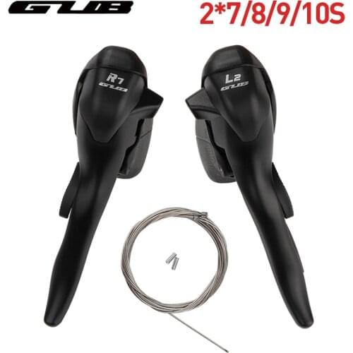 GUB Road Shifter/Brake Road Bike 2x7 2x8 2x9 2x10 Speed Bicycle Brake Lever Dual-Control Bike Parts Shift Lever