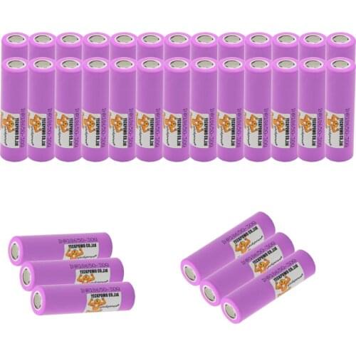 YECKPOWO INR18650 30Q battery lithium li-ion batteries 3000mah 3.7V 10C Russian Warehouse Fast delivery / 18650 battery charger