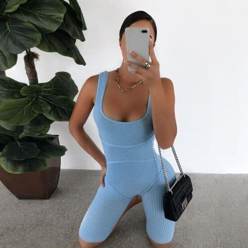 Women Rompers Bodysuit Jumpsuit Casual Sexy Women Spaghetti Strap Sleeveless Fitness Yoga Sport Running Mujer Black Bodycon 2020