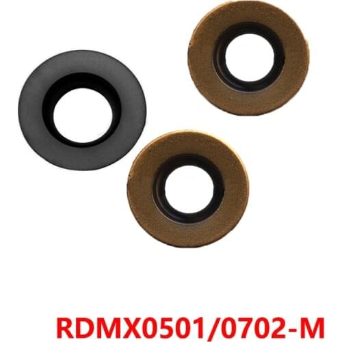 RDMX0501-M TT8020 TT9030 RDMX0702-M TT9080 Carbide Inserts Cutting RDMX 0501 0702 Lathe Cutter Turning Tool CNC Original 10pcs