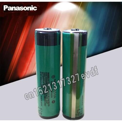 100% New Panasonic Original NCR18650A 3.7v 3100mah 18650 Lithium Rechargeable Battery Flashlight batteries PCB Protected