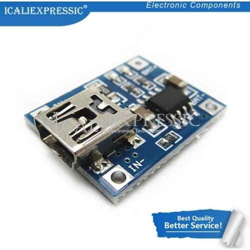 5PCS TP4056 1A Mini Port Mike USB Lipo Battery Charging Board Charger Module lithium battery DIY In Stock