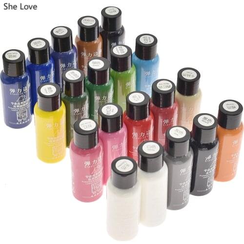 Chzimade 30ML Leather Paint Diy Leather Edge Paint Edge Oil Dye Highlights Professional Watercolor Paint Liquid Art Supplies