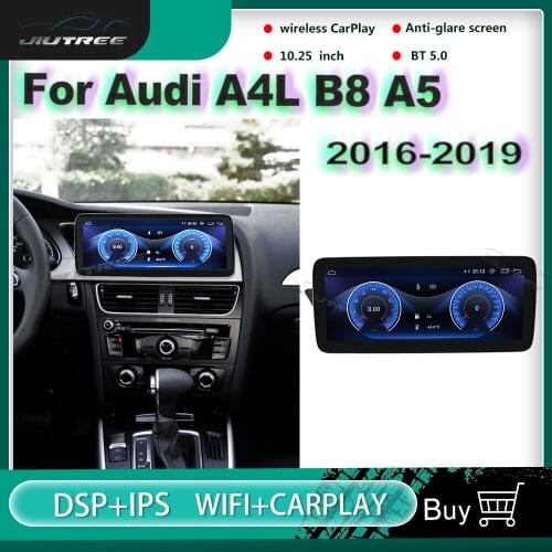 12.3 Inch Anti-glare Screen Android Car Radio For Audi A4L B8 A5 2009-2016 Navigation Multimedia Player Carplay Stereo Receiver